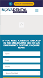 Mobile Screenshot of novadental.com.au
